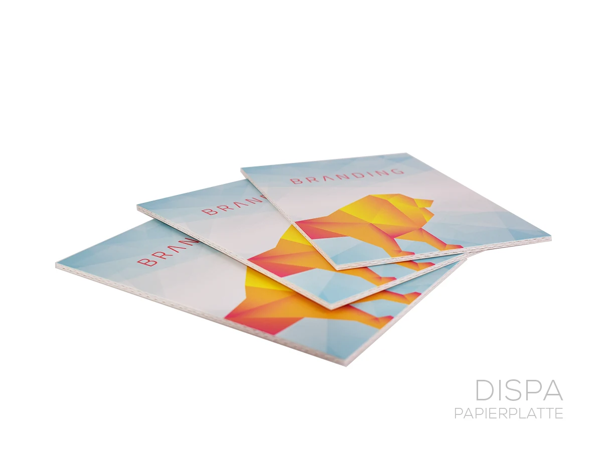 Werbeschilder aus DISPA-Papierplatten für Ihre nächste Messe für Höhr-Grenzhausen