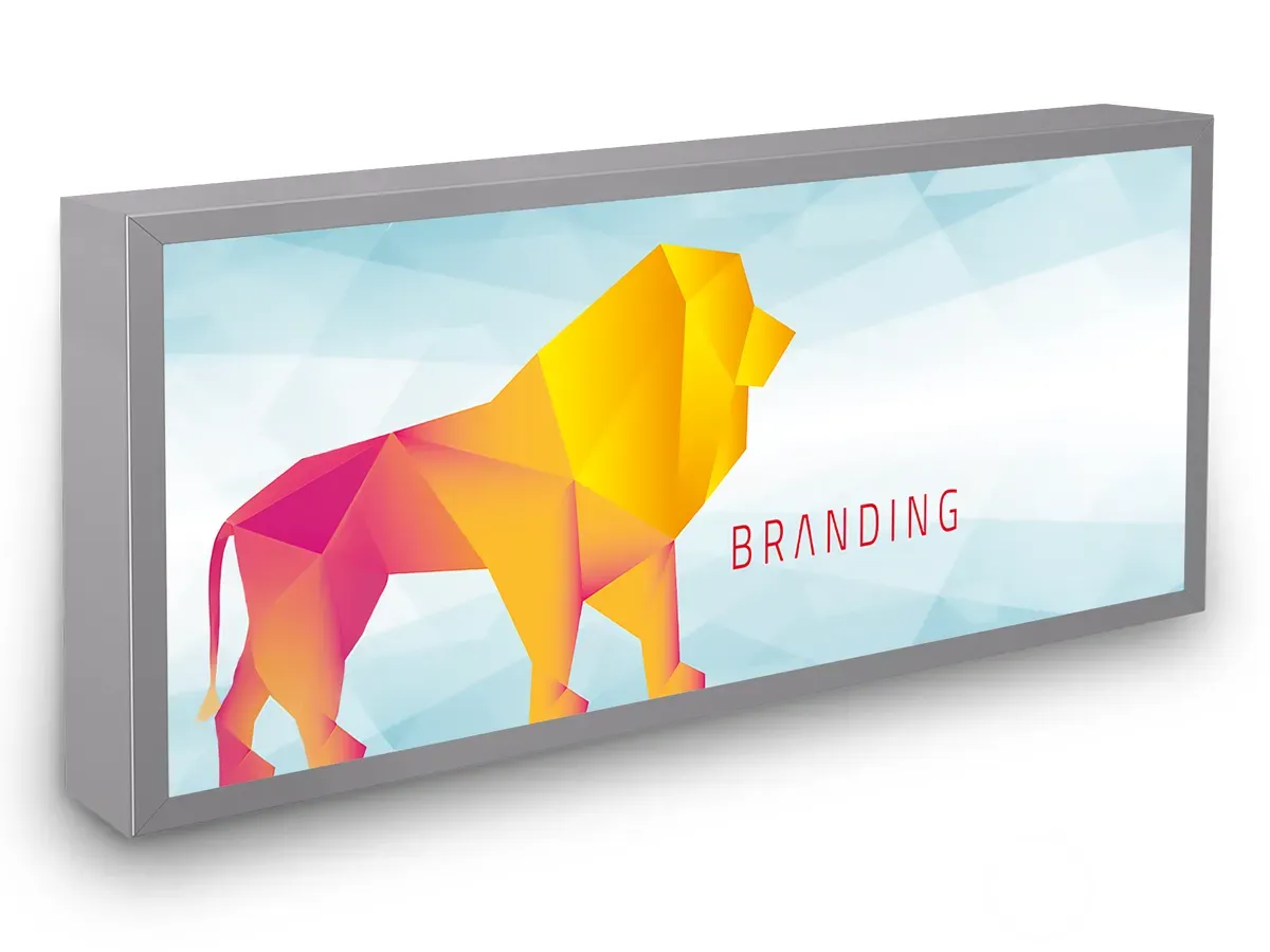 Leuchtkasten unlackiert in Kornwestheim: individuell gefertigt und montagebereit.